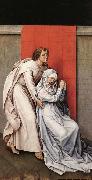 WEYDEN, Rogier van der Crucifixion Diptych Germany oil painting artist